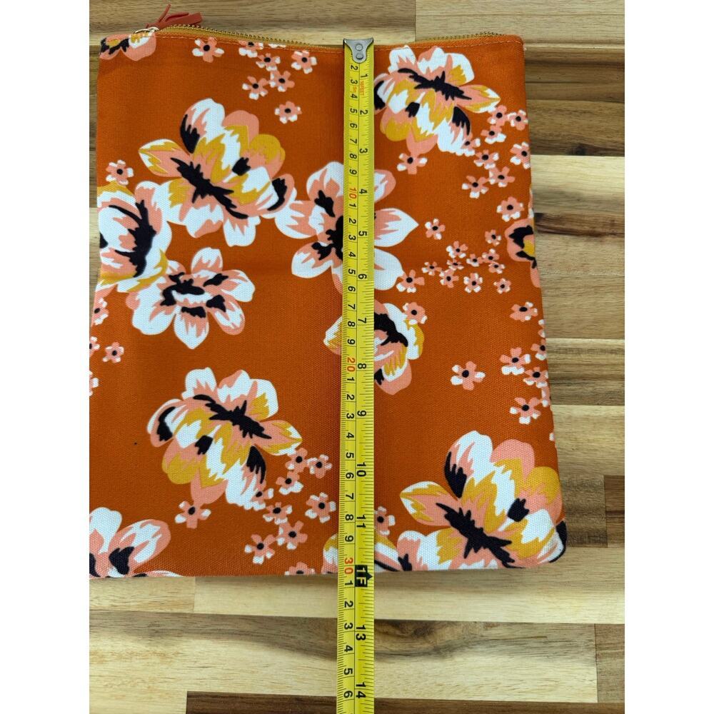 Rachel‎ Pally Floral Orange Yellow Clutch - Picture 7 of 9